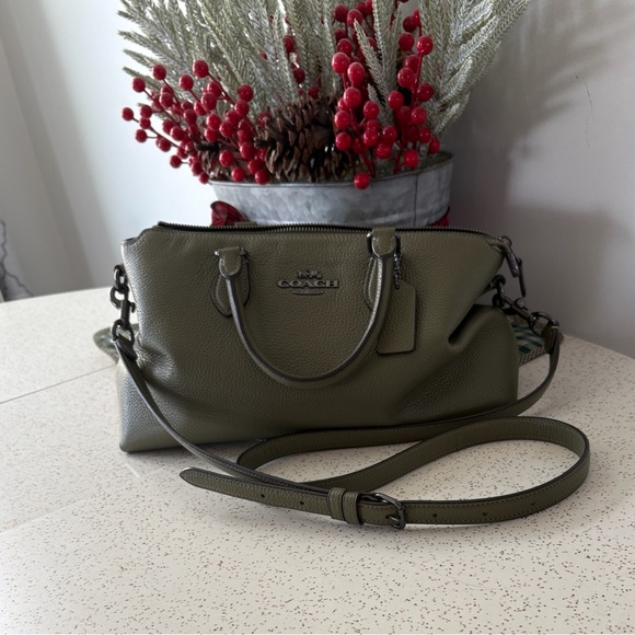 Coach Handbags - Coach Olive Green Georgia Satchel